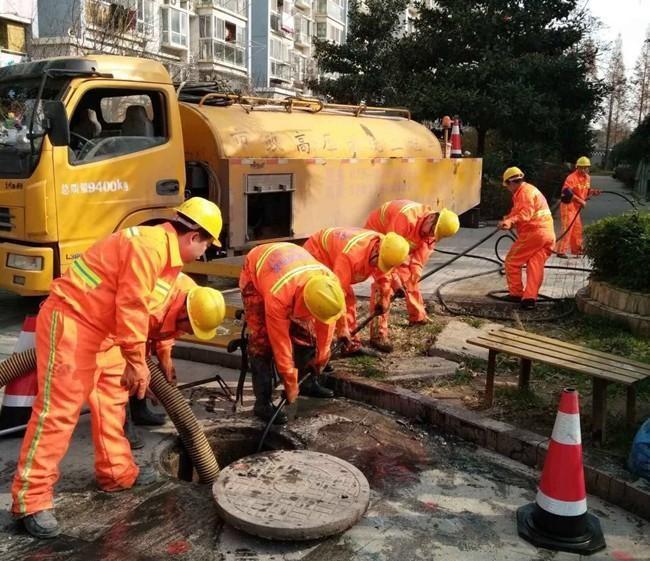 南吕镇市政管道清淤